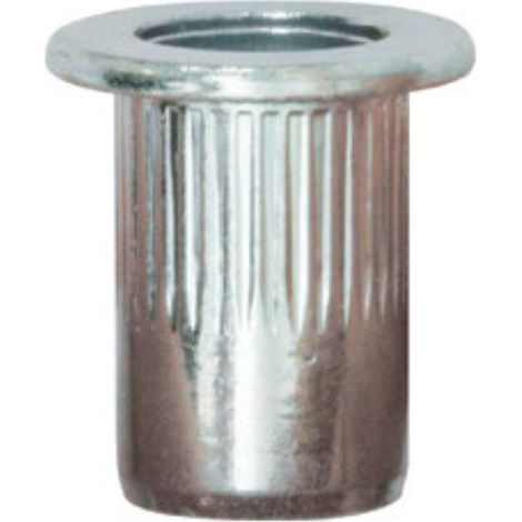 écrou à sertir acier m8-1.25 0,5 3 mm (1/2)