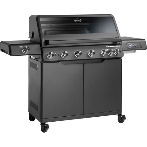 Rösle Gasgrill EPICFLAME PRO 6 Schwarz mit PRIMEZONE und Backburner 251166 (1/5)