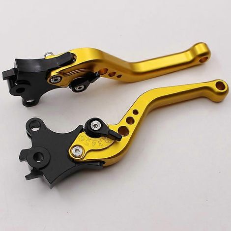 Les accessoires de modification pour motos sont compatibles avec le levier de frein/klaxon CNC modifié pour BMW R NINE T (poignée courte dorée). (1/5)