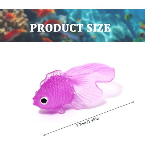 Poissons artificiels en Plastique pour Aquarium (1/4)