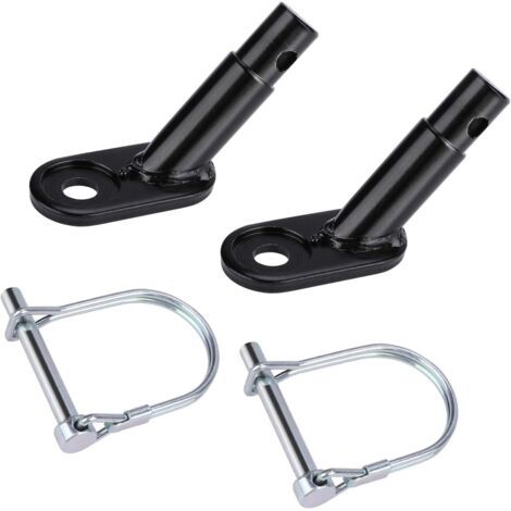 2 pcs Coupleur de remorque de vélo, attachement de connecteur d'attelage de remorque de vélo pour enfant, animal domestique, remorques de vélo de cargaison