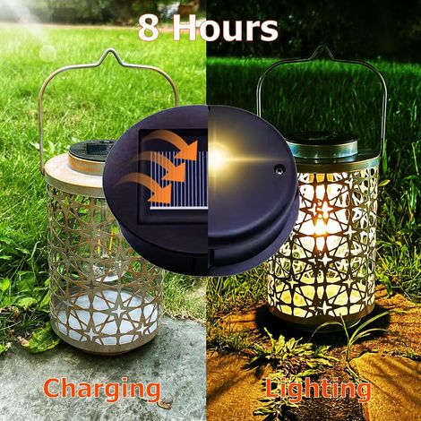 Set di 3 coperture solari di ricambio per luci solari a LED bianco caldo, Ø 8 cm, per la sostituzione solare di varie luci solari [Classe di efficienza energetica A++] (1/4)