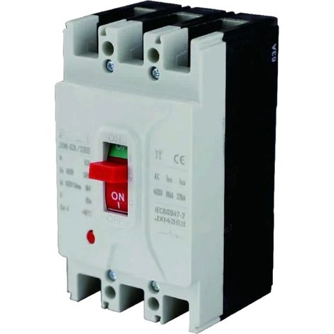 gloca Interruttore Scatolato Magnetotermico 3P 380V (100A 25KA) (1/4)