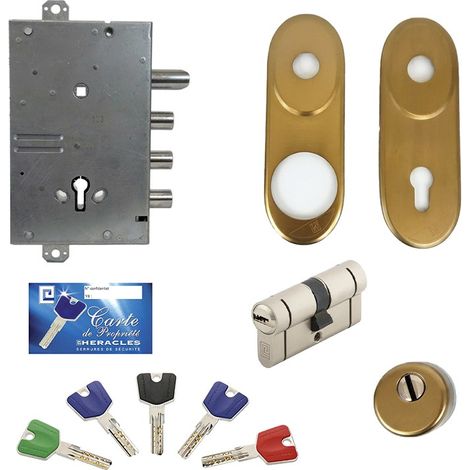 Conversion Serrure Alias Double panneton Cylindre (1/4)