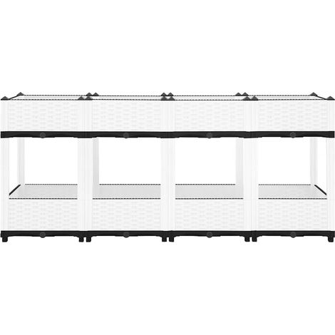 Maison Exclusive - Fioriera Rialzata 160x40x71 cm in Polipropilene (1/5)