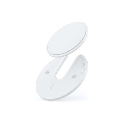 Wifi Router Wall Mount Supports Set-Top Box/Mac Mini/Apple Tv Box/Optical Cats/Switch/Hard Drive/Mobile Power/Tablet Storage (White, 2 Pieces) Uwm02-2 (1/5)