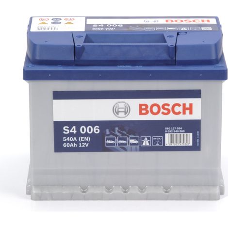 Batterie Bosch S4006 12v 60ah 540A 0092S40060 L2G