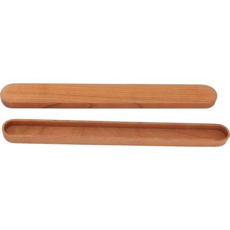 Étui à baguettes en bois portable réutilisable, style japonais, boîte à baguettes détachable en bois de pêcher, pour maison, extérieur et voyage. (1/5)