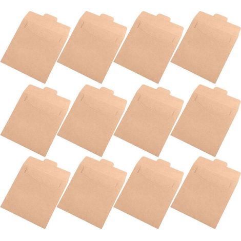 30 pochettes d'emballage en papier kraft pour CD et DVD. (1/5)