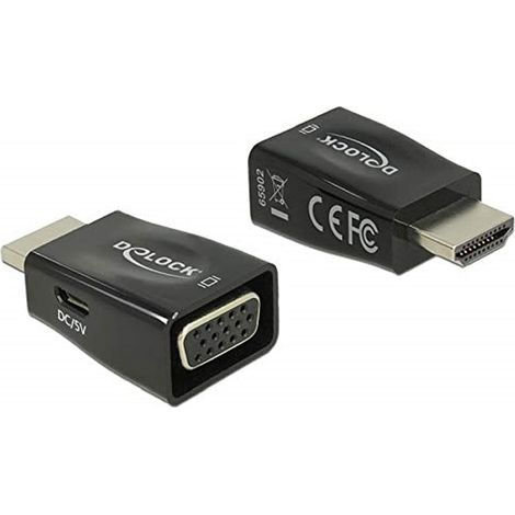 Delock adaptateur hdmi-a mâle vga femelle