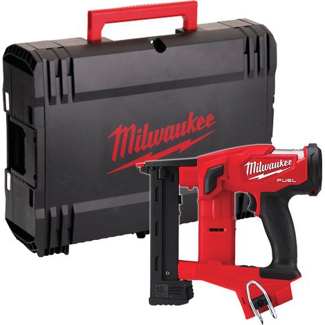 Milwaukee M18 FNCS18GS-0X 18V FUEL Brushless Narrow Crown Stapler - Body with Case (1/5)