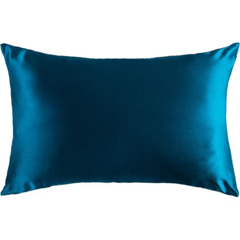 Taie d'oreiller en soie double face, en pure soie de mûrier, disponible en plusieurs tailles. (1/5)