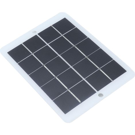 Chargeur solaire portable 3W 5V avec port USB en polysilicium pour le camping (1/5)