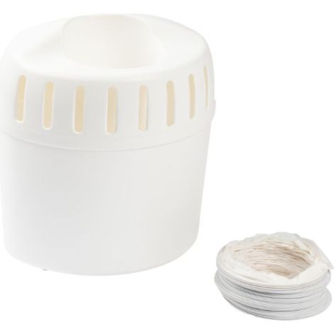 Gaine d'évacuation extérieure pour sèche-linge à condensation Fackelmann (1/4)