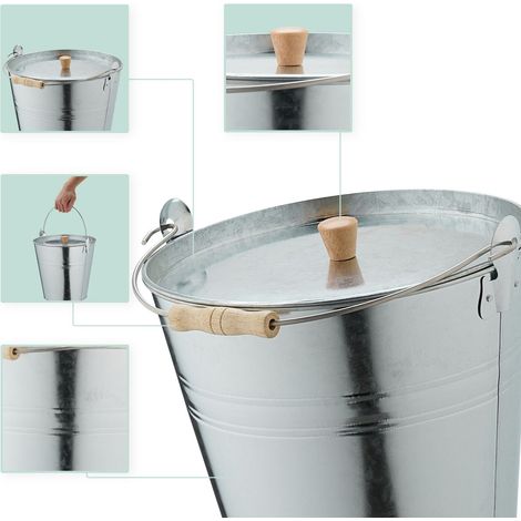 Aschenbecher mit deckel 125 l