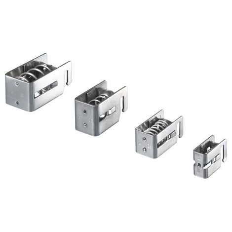 Rittal SZ 2388.100 Morsetto schermato EMC Lamiera d'acciaio 10 pz.