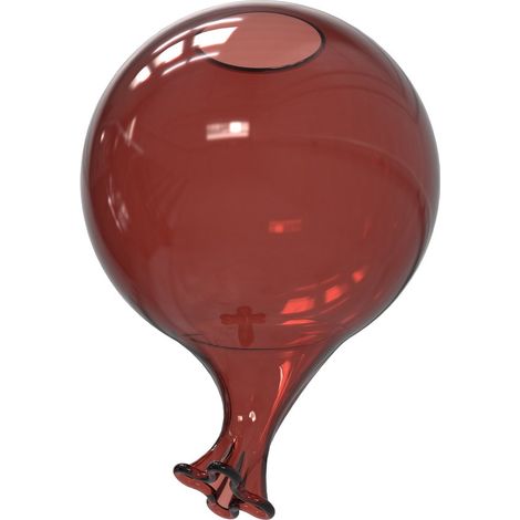 Ideal Lux Lampada da tavolo Clown 1 luce G9 rossa vetro