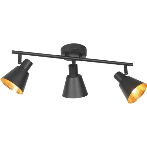 Mexlite - spot - Oeroe - schwarz - metall - aufbauleuchte - E14 -