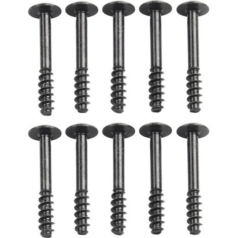 Lot de 10 vis de fixation pour filtre à air, dimensions 33,5 x 5 mm. Idéal pour le remplacement ou la réparation à la maison : un kit complet et économique.