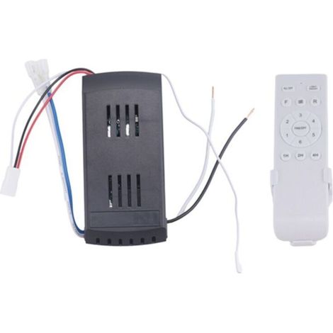 Kit Télécommande Universelle Ventilateur Plafond 40W 6 Vitesses Synchronisation Lumière CC