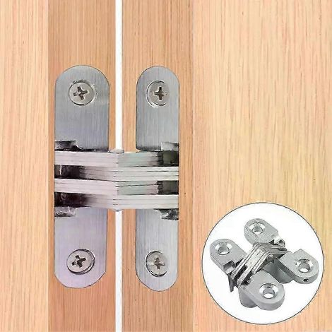 charnières invisibles en acier inoxydable 304 pour porte pliante à fermeture silencieuse (1/5)