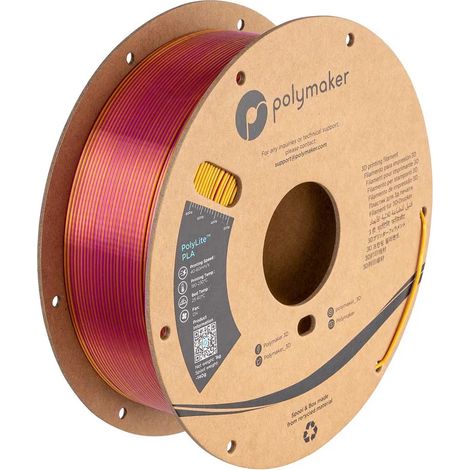 Filamento per stampante 3D Polymaker dual silk 1 kg PLA (1/2)