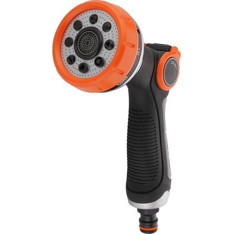 GE1303 Pistolet arrosage du jardin 8 modèles réglables, pulvérisateur multifonctionnel avec débit d'eau contrôlable, lavage de voiture, nettoyage de cour (1/4)