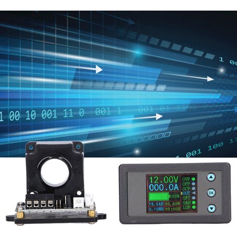 Thermomètre de puissance à effet Hall 9610S, voltmètre, ampèremètre, capacimètre avec fonction de contrôle par relais de communication (1/5)