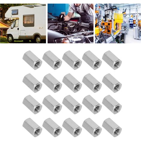 Sechskant-Verbindungsmutter M81,25-13-L20mm aus Edelstahl 304 (1/5)