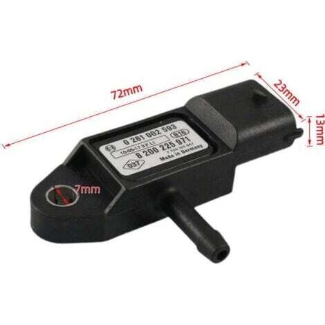 NALOOKAMIC  Carte Capteur de pression du Collecteur Turbo d'admission Boost Sensor 0281002593