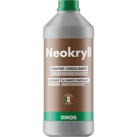 Fissativo acrilico Oikos Neokryll lt. 10