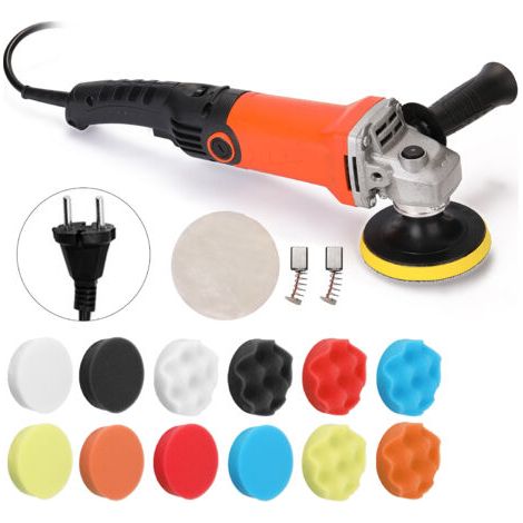 BUNTHAUS Polisseuse Électrique 1200W Professionnelle - Machine à Cirer Auto/Meubles Vitesse Adjustable 220V - Haute Performance (1/5)