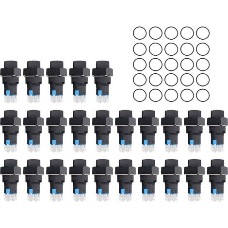 25Pcs Interrupteur Rotatif 3 Vitesses, ABS et Laiton, Commutateur de Sélection pour Boîte de Distribution, 220V, Vert (1/5)