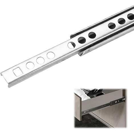 1 PCS Glissières à Billes-rainure, 246 mm x 17 mm (1/5)