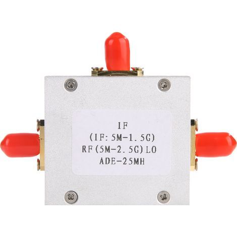 Diode de mélangeur passif linéaire à faible bruit, ADE-25MH, Double équilibré, 5-2500MHz (1/4)