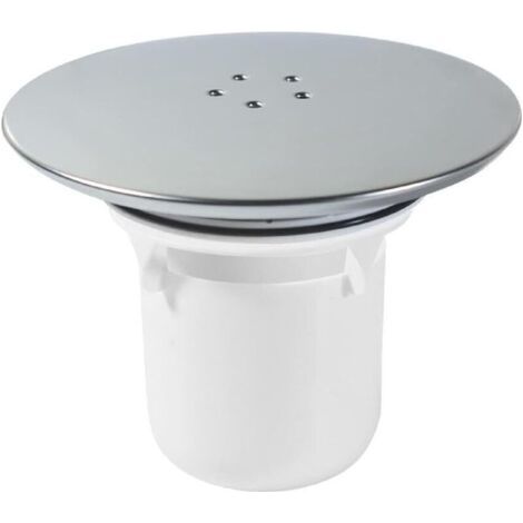 BUNTHAUS Couvercle de bonde de douche amélioré en plastique pour bonde de douche - Couvercle de siphon de douche de rechange pour bac de douche (1/5)