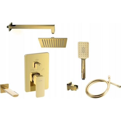 Valvex Loft Gold grifo de bañera dorado elegante