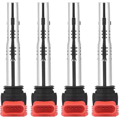 Bobine d'allumage 4 pièces 06E 905 115E Moteur automatique Bobine d'allumage 06E 905 115E Accessoires de voiture 06E905115E 07K 905 715F & 06H 905 115B bobine allumage +bobine (1/5)