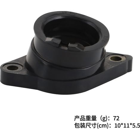 Fitting adhesive connector for Yamaha TW200 TRAILWAY 1987-2010 intake manifold carburetor interface. (1/4)