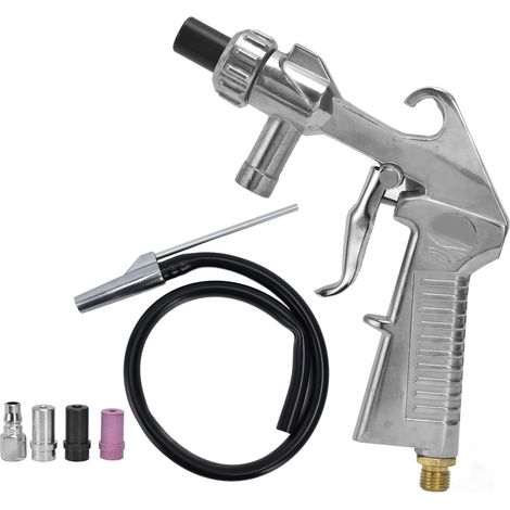 Kit de sableuse à Air pistolet de sablage pneumatique industriel avec Tube de buses pour la remise à neuf du dérouillage