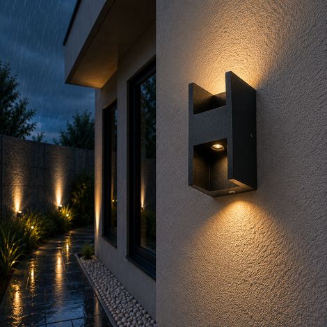 Aplique LED 6W  367Lm 2700ºK Maya IP65 Cree 50.000H [LSGU202DW-WW