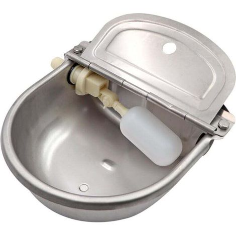 Automatic Stainless Steel Waterer for Horses Cattle Sheep Pigs Alpacas Dogs with Float