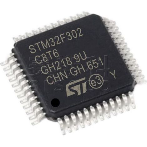 Composants électroniques STM32F302C8T6 et STM32F302CBT6 (lot de 5)