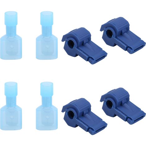 120 Paar TTap Schnellverbinder-Kabelklemmen-Sortiment (Blau) (1/5)