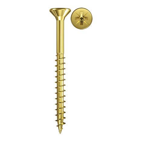 200 vis VBA tête fraisée Pozi Ø4 x 70 mm - Fischer