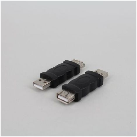 USB 2.0 Stecker auf Buchse Adapter, USB A Stecker auf A Buchse Adapteranschluss (1/5)