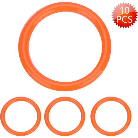Lot de 10 joints toriques en polyuréthane haute résistance de 13,8 x 1,9 mm pour réservoir d'air CO2 de pistolet de paintball (orange) (1/5)
