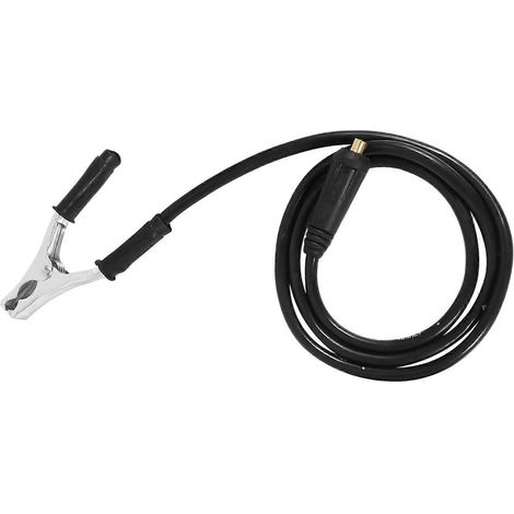 Ensemble de pinces de soudage avec mise à la terre 300A, compatible avec les machines à souder MIG/TIG/ARC, câble de 1,5 mètre, prise 10-25, durable. (1/5)