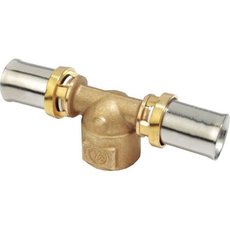 Raccordo Giacomini a T filettato femmina 1/2FX20/2 RM154Y037
