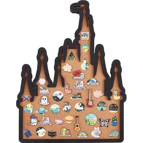 Castle Cork Notice Board for Storing Pins for Home and School Office Decor 37 x 27.7 cm (1/5)